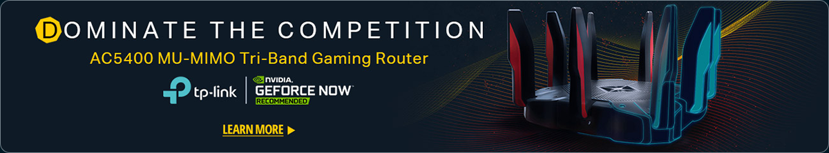 Dominate the Competition -- AC5400 MU-MIMO Tri-Band Gaming Router