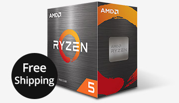 AMD Ryzen 5 5600X Vermeer 6-Core 3.7 GHz Desktop Processor