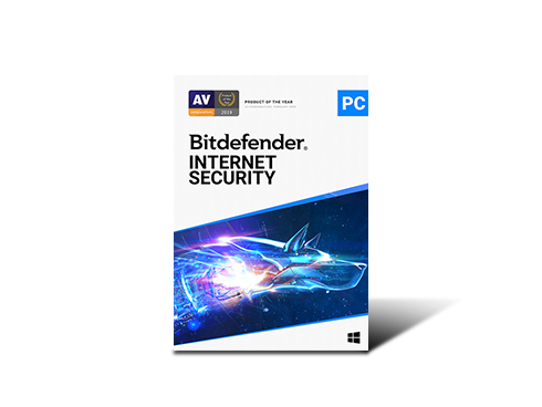 Bitdefender Internet Security 2021 - 1 Year / 3PCs - Download