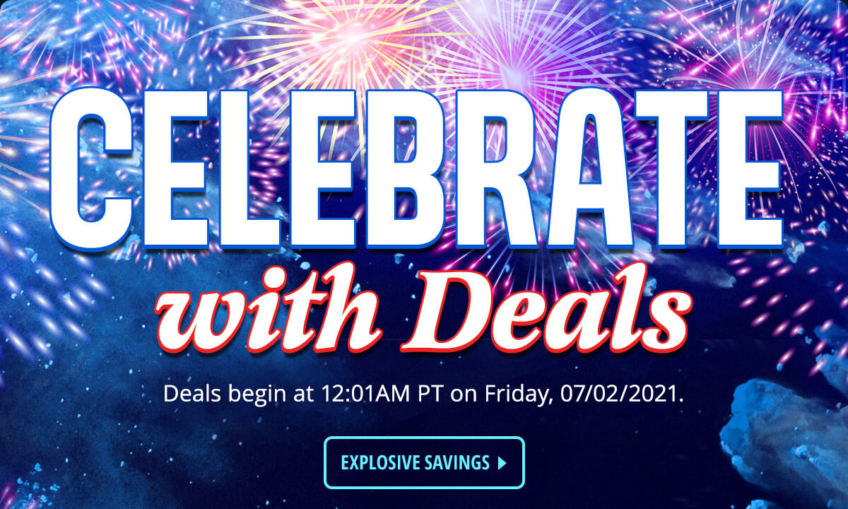 Celebrate with Deals 