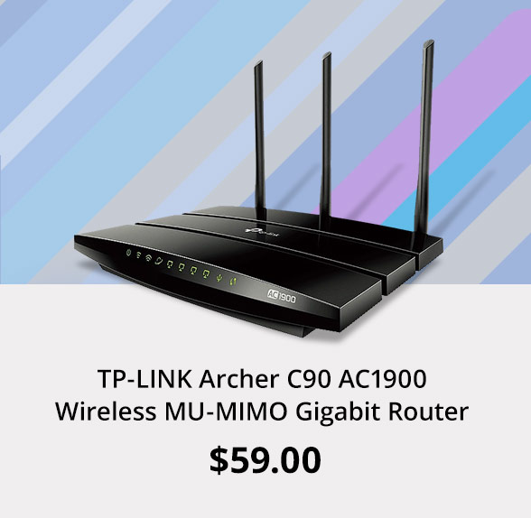 TP-LINK Archer C90 AC1900 Wireless MU-MIMO Gigabit Router