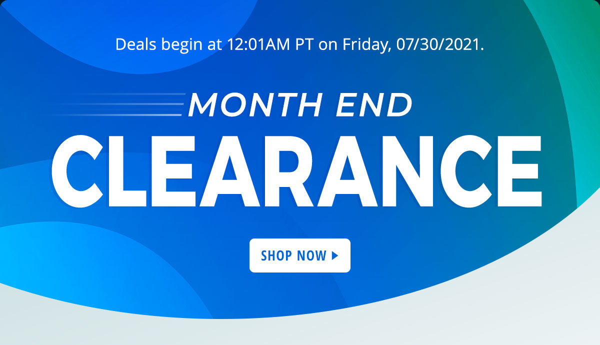 Month End Clearance