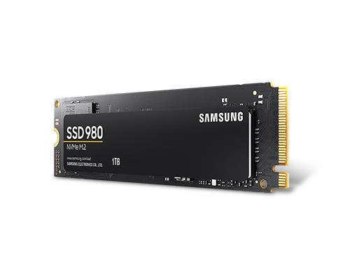 SAMSUNG 980 M.2 2280 1TB PCI-Express 3.0 x4, NVMe 1.4 V-NAND MLC Internal Solid State Drive (SSD) MZ-V8V1T0B/AM