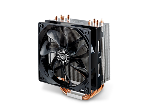 Cooler Master Hyper 212 Evo CPU Cooler, 4 CDC Heatpipes, 120mm PWM Fan, Aluminum Fins for AMD Ryzen/Intel LGA1200/1151