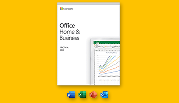 $189.99 Microsoft Office Home & Business 2019, Keycard