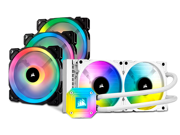 UP TO 30% OFF SELECT CORSAIR LIQUID COOLERS AND CASE FANS*