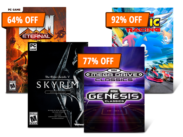 UP TO 92% OFF SELECT PC DIGITAL GAMES*