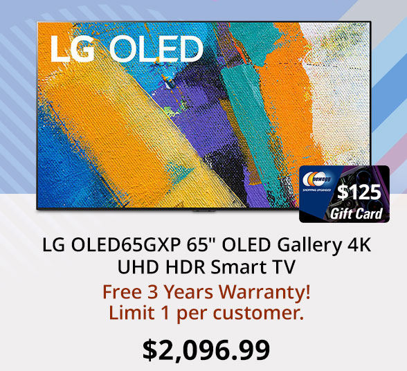 LG OLED65GXP 65" OLED Gallery 4K UHD HDR Smart TV