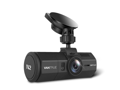 Vantrue N2 Dual Dash Cam - 1080P FHD +HDR Front and Back Wide Angle Dual Lens In Car 1.5" LCD Dashboard Camera DVR Video Recorder with G-Sensor, Parking Mode & Super Night Vision
