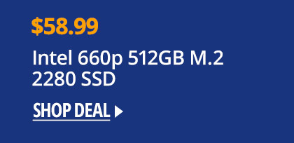 Intel 660p 512GB M.2 2280 SSD