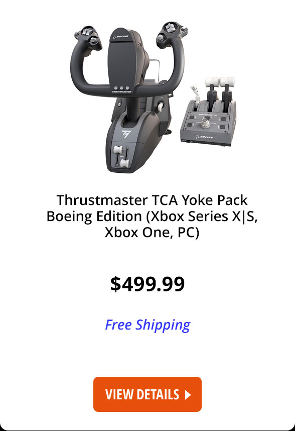 Thrustmaster TCA Yoke Pack Boeing Edition (Xbox Series X|S, Xbox One, PC)