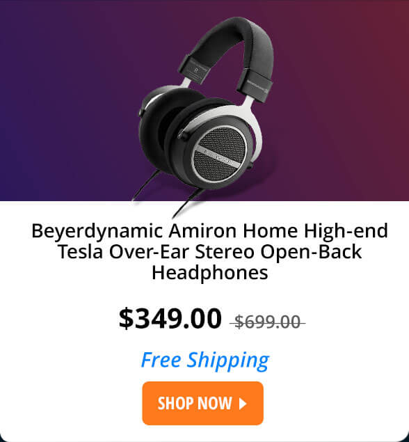 Beyerdynamic Amiron Home High-end Tesla Over-Ear Stereo Open-Back Headphones