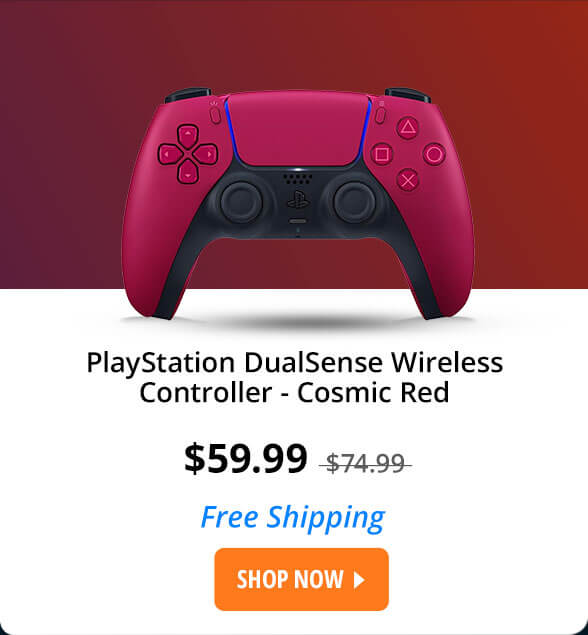 PlayStation DualSense Wireless Controller - Cosmic Red