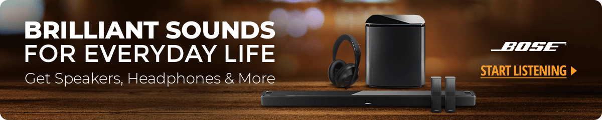 Brilliant Sounds For Everyday Life -- Bose