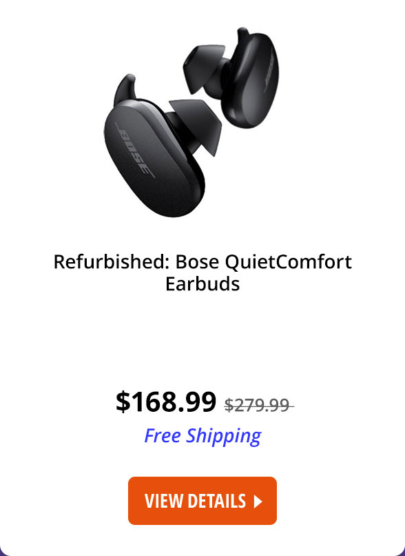 Refurbished: Bose QuietComfort Earbuds - Refurbished