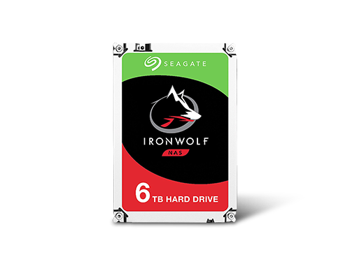 Seagate IronWolf 6TB NAS Hard Drive 7200 RPM 256MB Cache SATA 6.0Gb/s CMR 3.5" for RAID Network Attached Storage