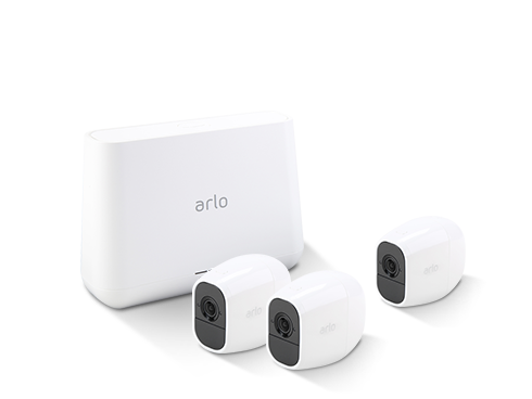 Arlo Pro 2 Wireless Security Camera System - 3 Rechargeable Battery Powered Wire-Free HD 1080p Night Vision