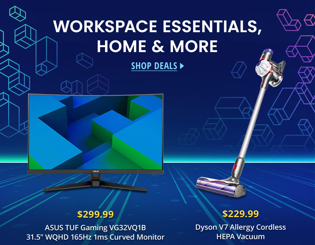 Workspace Essentials, Home & More