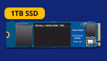 WD Blue SN550 1TB NVMe M.2 2280 SSD