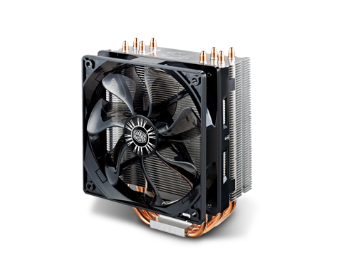 Cooler Master Hyper 212 Evo CPU Cooler, 4 CDC Heatpipes, 120mm PWM Fan, Aluminum Fins