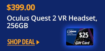 Oculus Quest 2 VR Headset, 256GB 
