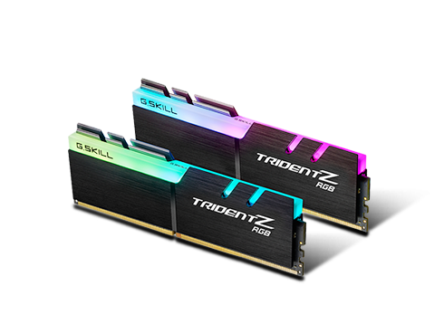 G.SKILL Trident Z RGB (For AMD) 16GB (2 x 8GB) 288-Pin DDR4 SDRAM DDR4 3600 (PC4 28800) Intel XMP 2.0 Desktop Memory Model F4-3600C18D-16GTZRX