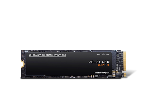 Western Digital WD BLACK SN750 NVMe M.2 2280 500GB PCI-Express 3.0 x4 64-layer 3D NAND Internal Solid State Drive (SSD) WDS500G3X0C