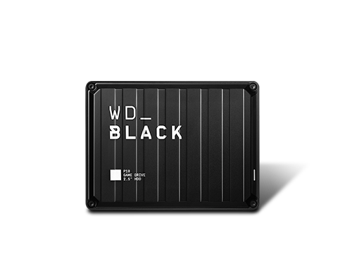 WD Black 5TB P10 Game Drive Portable External Hard Drive for PS4/Xbox One/PC/Mac USB 3.2 (WDBA3A0050BBK-WESN)