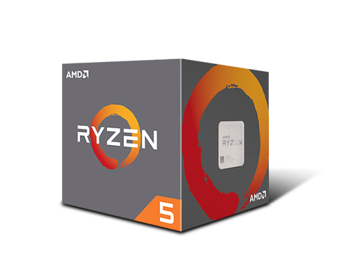 AMD RYZEN 5 2600 6-Core 3.4 GHz (3.9 GHz Max Boost) Socket AM4 65W YD2600BBAFBOX Desktop Processor