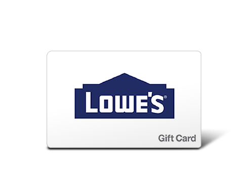Lowe's $50 Gift Card (Email Delivery)