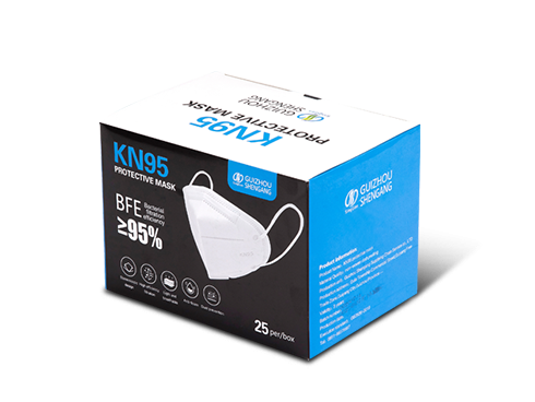 GS KN95 Protective Mask, 25pcs per Box