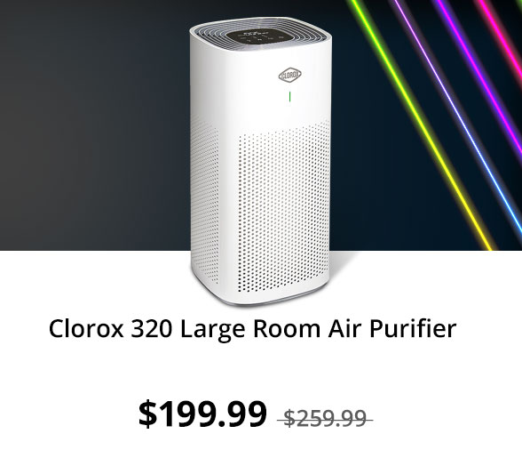 Clorox 320 Large Room Air Purifier