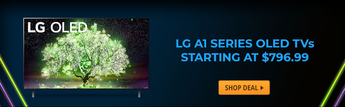 LG A1 Series OLED TVs Starting At $796.99