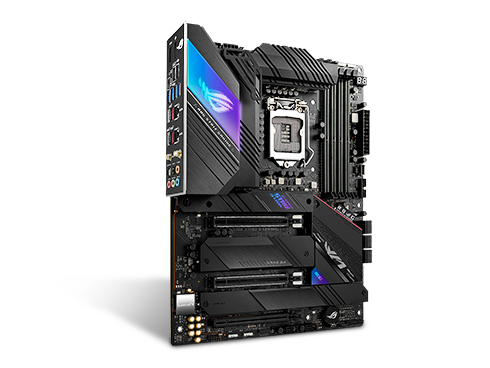 ASUS ROG Strix Z590-E Gaming WiFi 6E LGA 1200 (Intel 11th/10th Gen) ATX Gaming Motherboard (PCIe 4.0, 14+2 Power Stages, DDR4 5333+, Dual Intel 2.5 Gb LAN, Bluetooth v5.2, 4 x M.2/NVMe SSD and AURA RGB Lighting)