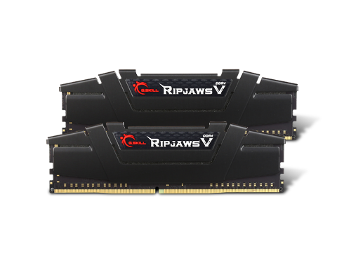 G.SKILL Ripjaws V Series 16GB (2 x 8GB) 288-Pin DDR4 SDRAM DDR4 3200 (PC4 25600) Desktop Memory Model F4-3200C16D-16GVKB