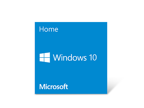 Microsoft Windows 10 Home, 64-bit, DVD - OEM