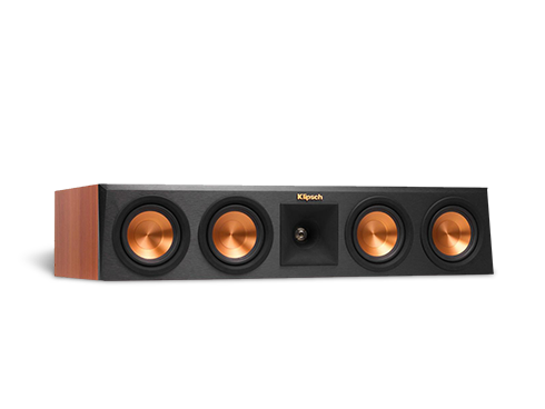 Klipsch RP-440C Reference Premiere Center Channel Speaker With Quad 4" Cerametallic Cone Woofers - Each (Cherry)