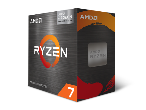 AMD Ryzen 7 5700G Cezanne (Zen 3) 8-Core 3.8 GHz Socket AM4 65W AMD Radeon Graphics Desktop Processor