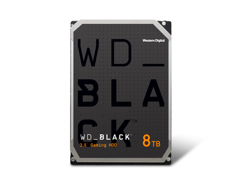 WD Black 8TB Performance Internal Hard Drive 7200 RPM 256MB Cache SATA 6.0Gb/s 3.5" - WD8001FZBX - OEM
