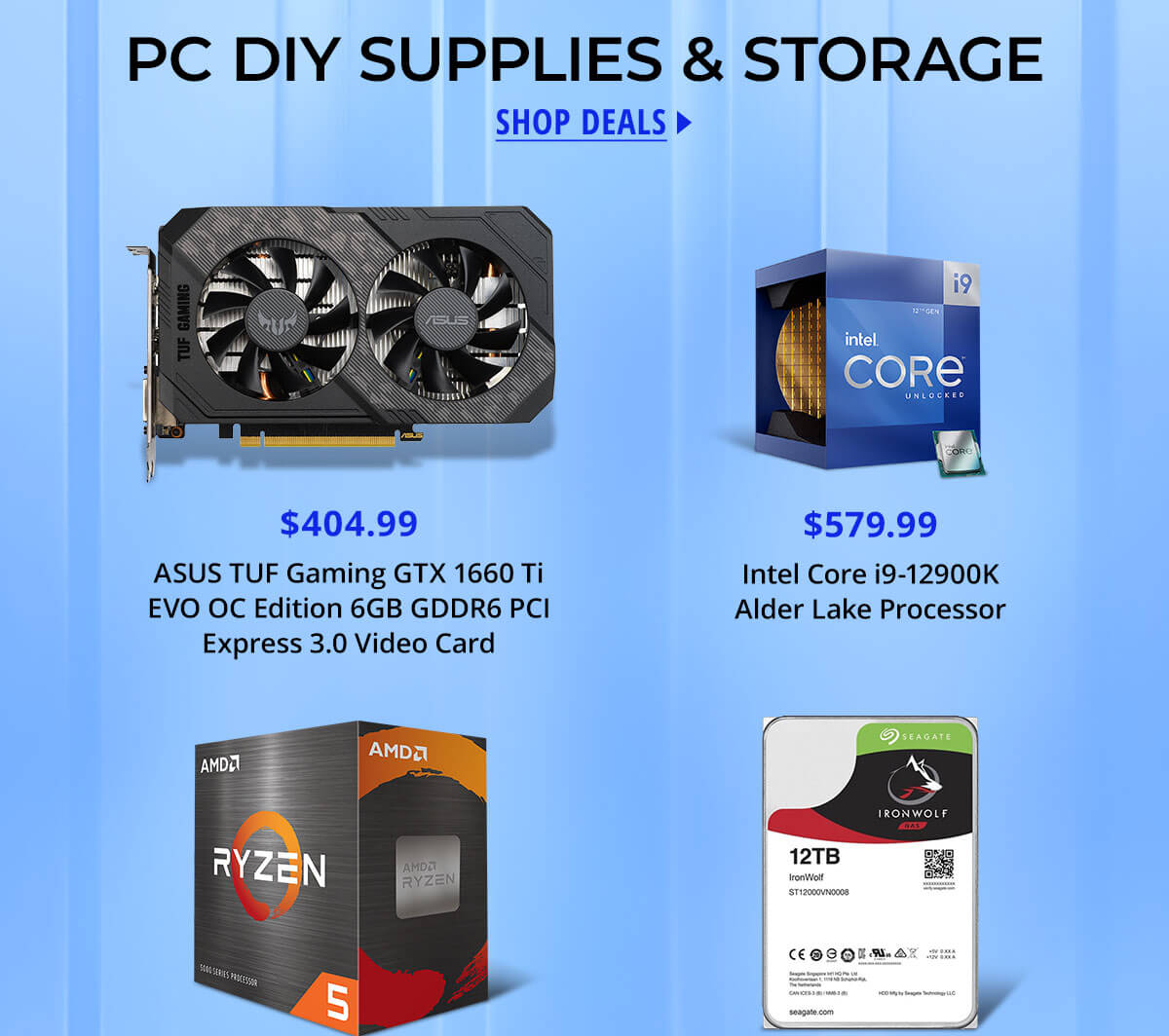 PC DIY Supplies & Storage