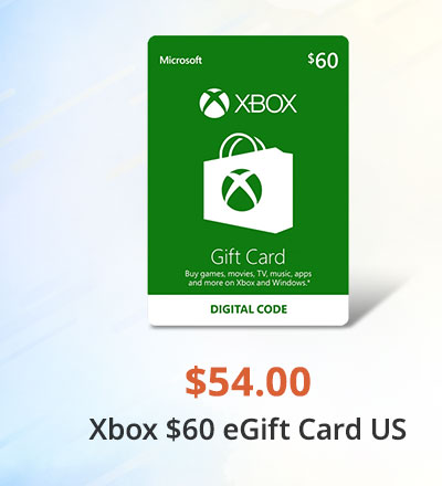 Xbox $60 eGift Card US