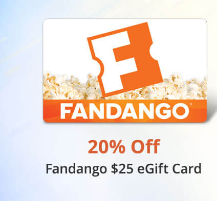 Fandango $25 eGift Card 