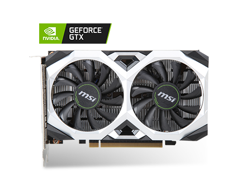 MSI Ventus GeForce GTX 1650 4GB GDDR5 PCI Express 3.0 x16 Video Card GTX 1650 VENTUS XS 4G OC