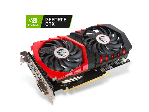 MSI Gaming GeForce GTX 1050 Ti 4GB GDDR5 PCI Express 3.0 x16 ATX Video Card GTX 1050 Ti GAMING X 4G
