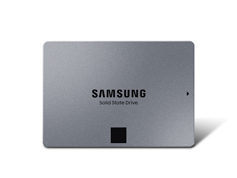 SAMSUNG 870 QVO Series 2.5" 2TB SATA III Samsung 4-bit MLC V-NAND Internal Solid State Drive (SSD) MZ-77Q2T0B/AM