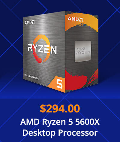 AMD Ryzen 5 5600X Desktop Processor