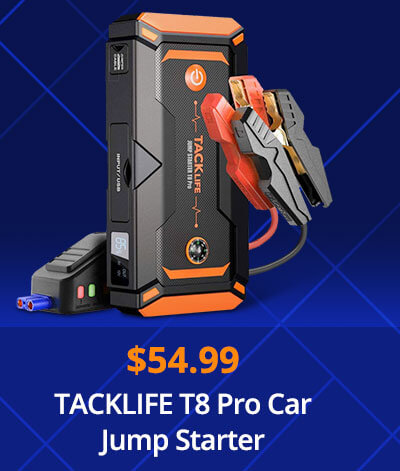 TACKLIFE T8 Pro Car Jump Starter