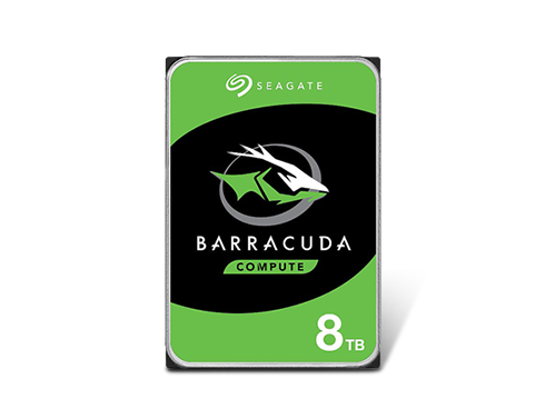 Seagate BarraCuda ST8000DM004 8TB 5400 RPM 256MB Cache SATA 6.0Gb/s 3.5" Internal Hard Drive Bare Drive