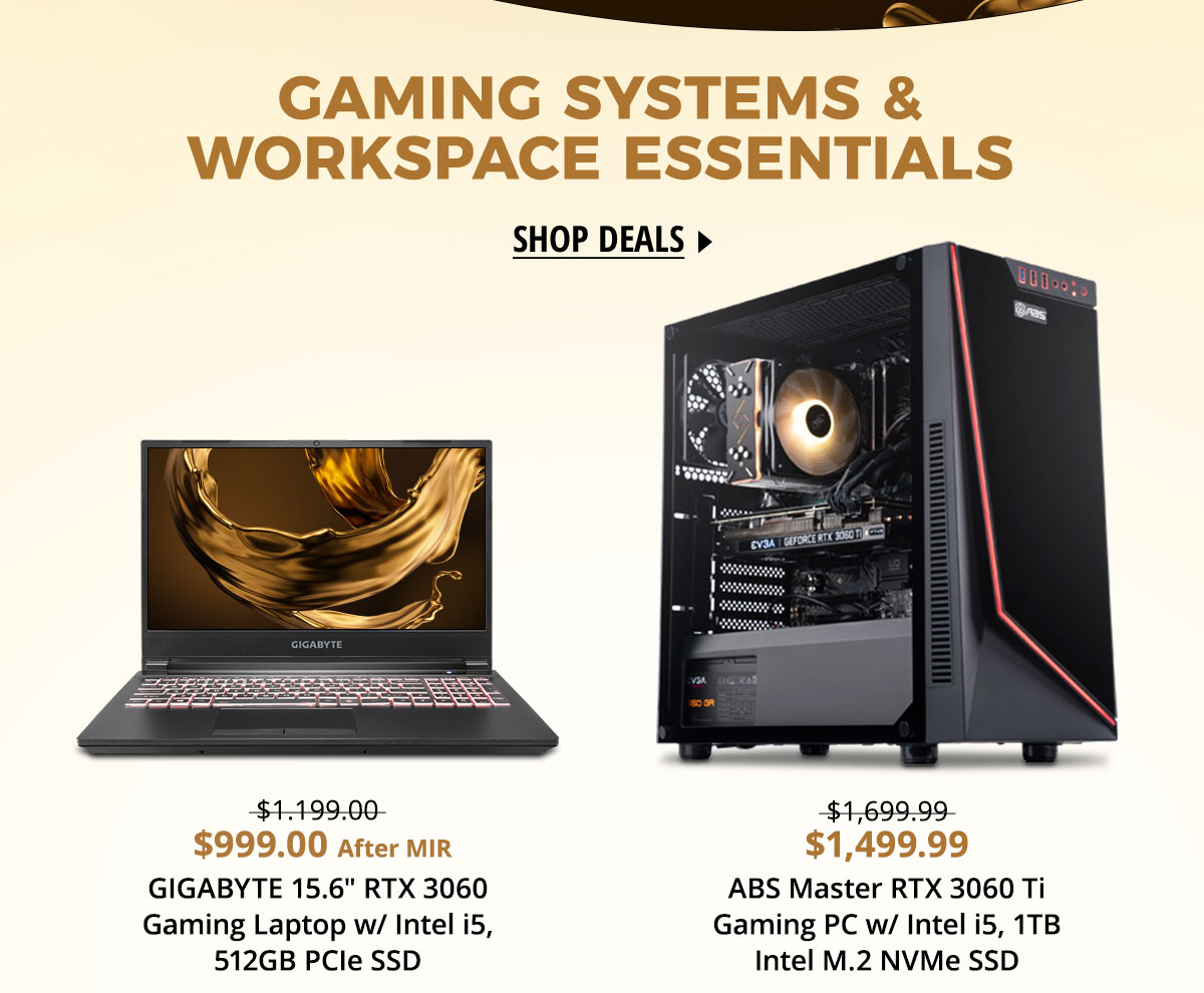 Gaming Systems & Workspace Essentials