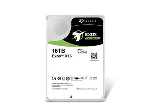 Seagate Exos 16TB Enterprise HDD X16 SATA 6Gb/s 512e/4Kn 7200 RPM 256MB Cache 3.5" Internal Hard Drive ST16000NM001G